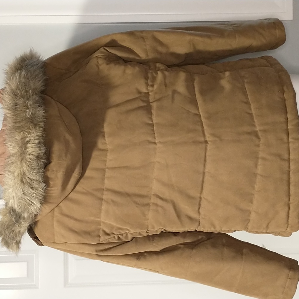 L.L. Bean_Winter Jacket_Brown_Medium Petite - Picture 2 of 9